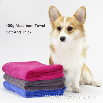 Super Absorbent Dog Bath Towel Soft Microfiber